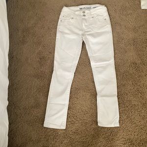 Wallflower Curvy White skinny jeans